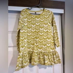 Tea Collection Chevron Dress Girls 4
